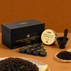 Mascarilla Capilar de Caviar Premium con Fórmulas Personalizadas, MOQ Bajo, Mascarilla Capilar Restauradora con Infusión de Caviar de Lujo - Product Image 3
