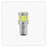 Ampoule LED BAY9S 2016 30SMD 12V 24V Super Lumineuse Canbus Sans Erreur pour Éclairage Intérieur de Voiture, Plafonnier et Plaque d'Immatriculation