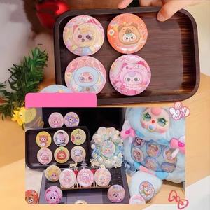 Official Baby Three Meng Meng Baji Baji Blind <b>Box</b> Trendy <b>Toy</b> Collectible Figure Badge Keychain Gift - Product Image 6