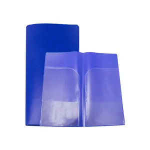 PVCカスタマイズデザインパーソナライズされた印刷された防水PlasticTravelウォレットチケットドキュメントホルダーパスポートカバー