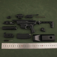 Fusil de sniper jouet réaliste en alliage métallique détachable, modèle Mini SIG MCX, fourni par l'usine