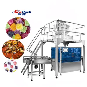 Automatic Snack/Beans/Nuts/Peanut/Granule/Popcorn Glass Jar Can Filling and Seaming Labeling Line