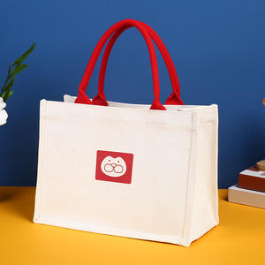 Bolsa de Mano con Logotipo Personalizado, Práctica Bolsa de Compras de Lona, Diseño Bonito, Reciclable para Vajilla, Utensilios de Cocina y Ropa de Cama - Product Image 4