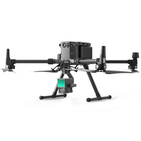 Zenmuse L1 Caméra Lidar 20MP Matrice charges utiles M300 RTK UAV cartographie applicable Ingénierie topographique Arpentage quadrirotor