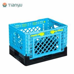 Tianyu t750d nhà máy Nhà cung cấp OEM xách tay 40L ráp Crate 40kg Công suất Trọng lượng nhẹ PP cho cắm trại và nhà để xe lưu trữ - Product Image 1