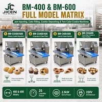 Machine de fabrication de biscuits/cookies JC Mini à découpe au fil, multifonctionnelle, 220V-380V, garantie 1 an, fabriquée au Henan, Chine