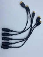 Câble adaptateur de connecteur à courant élevé vers prise aviation M20 2*0,75 mm² pour connexion de stockage d'énergie