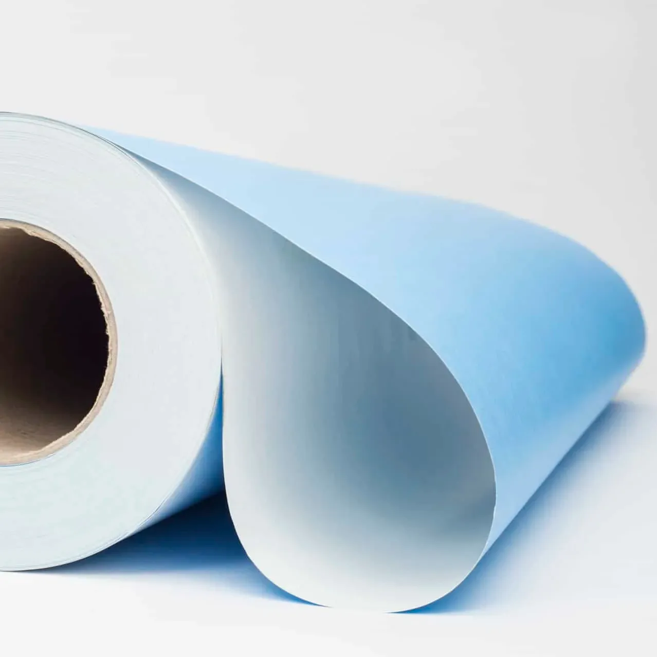 Papel de póster de espalda azul resistente al desgarro extremo ecológico impermeable reciclable biodegradable a corto plazo para exteriores si