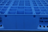 NEXARA HDPE 1212 Palette logistique à usage intensif Nouveau Design 1200*1200*150mm Trois Coureurs Simple Face 4-Way Storage Transportation