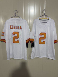 Vendita Calda Maglie Personalizzate di Alta Qualità per Football Americano Estivo delle Squadre dei Buccaneers # 2 EGBUKA # 6 MAYFIELD # Maglia EVANS 13 Cucita - Product Image 2