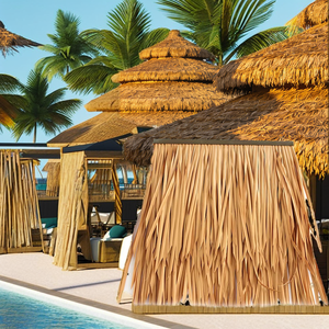 Weatherbest Toitures traditionnelles en bardeaux teintés, Toitures en chaume, Maisons <span class=keywords><strong>de</strong></span> type gazebo en HDPE PA, Ignifuges, Imperméables, West <span class=keywords><strong>France</strong></span> Wurm Unlimited - Product Image 4
