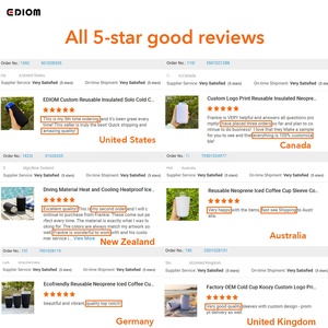 330ml 12oz 500ml Soda kola tam renkli Can kol Huggie neopren olabilir durumda rahat noel doğum günü partisi barbekü Can Hugger tutucu - Product Image 2