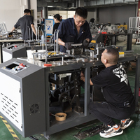 2023 nouvelle conception de machines de fabrication de gobelets en papier automatiques jetables pour les idées de petites entreprises