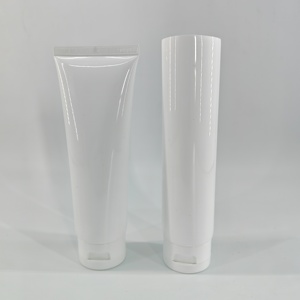 High Quality Plastic Cosmetic Empty Soft Blank Tube For Body Wash Facial Cleanser Cream Oriented Flip Top <b>Sunscreen</b> Packaging - Product Image 6