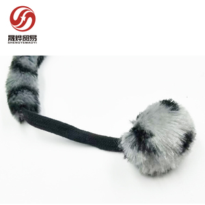 Bán buôn thực tế đuôi mèo trêu ghẹo Cây Đũa phép dài cực đồ chơi tương tác cho mèo và mèo con vật nuôi cung cấp để làm giảm sự nhàm chán - Product Image 2