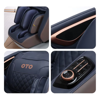 Fauteuil de massage corporel de luxe Zhou Qi avec fonction de tapotement simulant un contact humain, massage par compression d'airbag