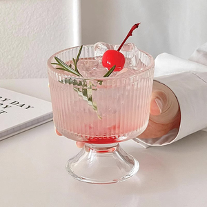 Copa de pudín de helado de 270ML con grabado nórdico, tarro de vela vacío transparente, copa de postre, <span class=keywords><strong>copas</strong></span> de vino - Product Image 2