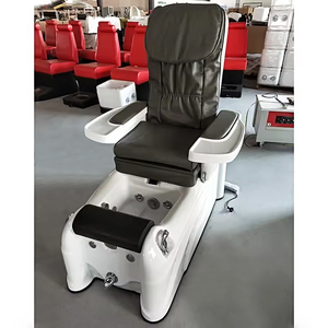 Fauteuil de manucure et pédicure de luxe rose avec repose-pieds intégré, modèle 2019, pour salon de beauté, prix abordable - Product Image 5