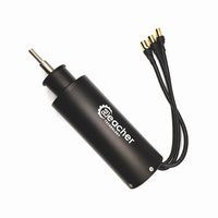 Moteur Inrunner Étanche D65L161 IP68 8kW 80/100/120/170/190/270KV 20-35km/h pour E-foil Planche de Surf Électrique Refroidie par Eau CE