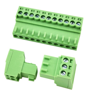 كابل الملعب في الإناث وبدون لحام من خلال موصل كتلة المحطة الطرفية الذكور - Product Image 3