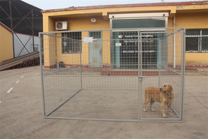 China <strong>Large</strong> Outdoor Cage Galvanized Steel Waterproof Secure Lock <strong>Dog</strong> <strong>Kennel</strong> - Product Image 3
