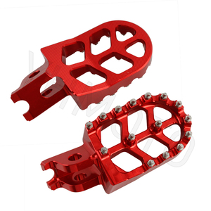 YHMOTO Motorcycle <b>FootRest</b> Pegs Pedals Con Reposapies Plegables for Honda CRF 150F 230F 250F - Product Image 2