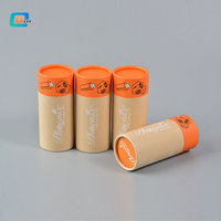 Emballage de tube artisanal écologique biodégradable recyclable pour câble de données, produit électronique, produit ménager, tube en papier