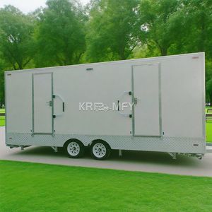 Toilettes portables de luxe pour événements, douche mobile VIP, remorque WC avec eau - Product Image 4