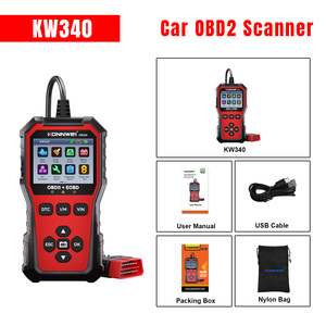 Nuevo Escáner <span class=keywords><strong>de</strong></span> Diagnóstico <span class=keywords><strong>de</strong></span> Motor Automotriz OBD2 KW340 para Autos, Uso Doméstico y Herramienta <span class=keywords><strong>de</strong></span> Diagnóstico para <span class=keywords><strong>Taller</strong></span> - Product Image 6