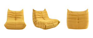 Fauteuil pouf, fauteuil de salon, canapé pouf pour adultes, fauteuils pouf pour adolescents avec mousse haute résilience - Product Image 6