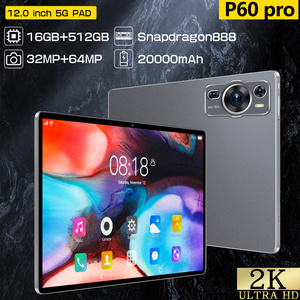 P60 6GB + 512GB Dual SIM Android Tablet 10,1 pulgadas, educativo con función de llamada telefónica S23U de marca - Product Image 5