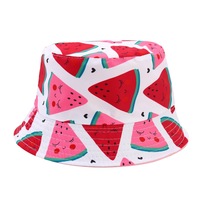 Topi Ember Biru Tua untuk Anak-anak dengan Cetakan Hewan Liar Kartun Lucu, Pola Singa Harimau Gajah, Topi Nelayan Pelindung Matahari Musim Panas