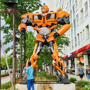 Modello di <span class=keywords><strong>Robot</strong></span> Animatronico in Metallo di Grandi Dimensioni Personalizzato per Parchi a Tema e Attrazioni per Parchi Divertimento, per Uso Scolastico Interno e Decorazione di Parchi - Product Image 2