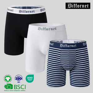 Boxer da <span class=keywords><strong>Uomo</strong></span> Premium in Modal Satinato, Cuciture Piatte, Design Aerodinamico, Intimo Elegante per Uso Quotidiano, Moda Urbana Maschile - Product Image 2