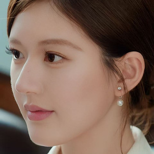 Juego de Accesorios para Pendientes de Perlas DIY 22880, Plata S925, Soportes para Pendientes de Oro Zhao Lusi, Cuentas de 9-13 mm, Soporte para Pendientes con Cuentas de Plata y Oro - Product Image 4