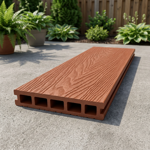 Panneaux muraux 3D en composite bois-plastique en gros pour façade extérieure et design intérieur - Product Image 1