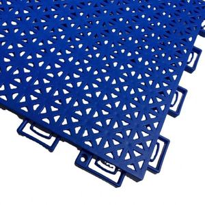 Dalles de sol en vinyle emboîtables antidérapantes modernes pour terrains de basketball, usage extérieur et scolaire, imperméables, écologiques, design graphique - Product Image 6