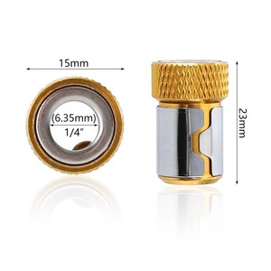 Magnetic Metal Screwdriver Bit 23mm Length 15mm Diameter For Precision Drilling And Assembly Tasks - Product Image 1
