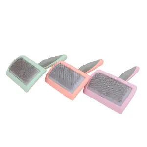 Wholesale Cat Grooming Comb Dog Brush Shedding Hair Remove Brush Slicker Pet Suppliers