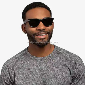 Gafas de sol polarizadas RB2140 para hombre, marcos negros clásicos, gafas de diseñador cuadradas, lentes verdes para mujer, gafas de moda de <span class=keywords><strong>50mm</strong></span> - Product Image 4