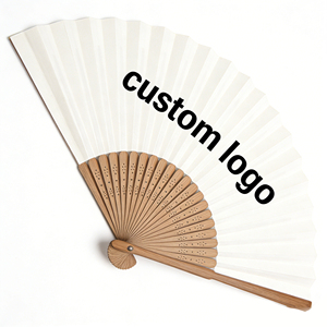 Éventail pliant portable en soie de bambou style <span class=keywords><strong>japonais</strong></span>, personnalisable avec logo, commande en gros, souvenir, cadeau de bienvenue, entreprise - Product Image 3