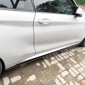 Amp Z Side Skirts Piano Black Carbon Fiber Texture For Bmw M2 F87 2016 2021 Matte Finish Body Kit - Product Image 3