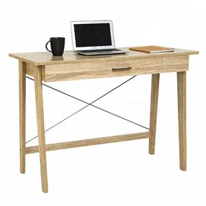 Factory direct sale simple design standing desk office desk organizer with X line