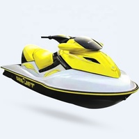Vente en gros Hison Jet Ski Ultrasped Boat 4 Temps 1201-1400cc Motomarine Certification EPA Matériau fibre de verre aluminium
