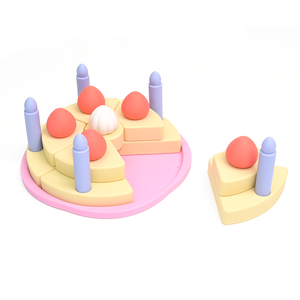 Arrivée gratuite Bpa enfants Silicone gâteau d'anniversaire ensemble jouets enfant en bas âge bébé enfants jeux semblant jouet - Product Image 2