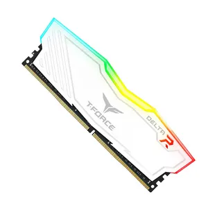 TEAMGROUP T-Lực Lượng Delta RGB DDR4 16GB (2X8GB) 3000MHz/3200Mhz Máy Tính Để Bàn Chơi Game Mô-đun Bộ Nhớ RAM Đen