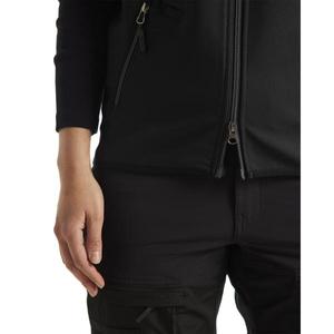 BLAKLADER - 385125169998L Chaleco Softshell Mujer Negro/Gris oscuro-EAN 7330509647813 CHAQUETAS DE TRABAJO CHAQUETAS DE VERANO SOFTSHELL - Product Image 4