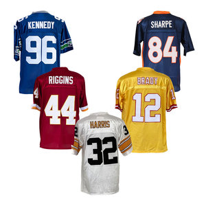 Venta al por mayor de camisetas de fútbol americano cosidas baratas 80 Rice 20 Sanders 8 Young 21 Sanders 32 <span class=keywords><strong>Harris</strong></span> 34 Jackson - Product Image 3