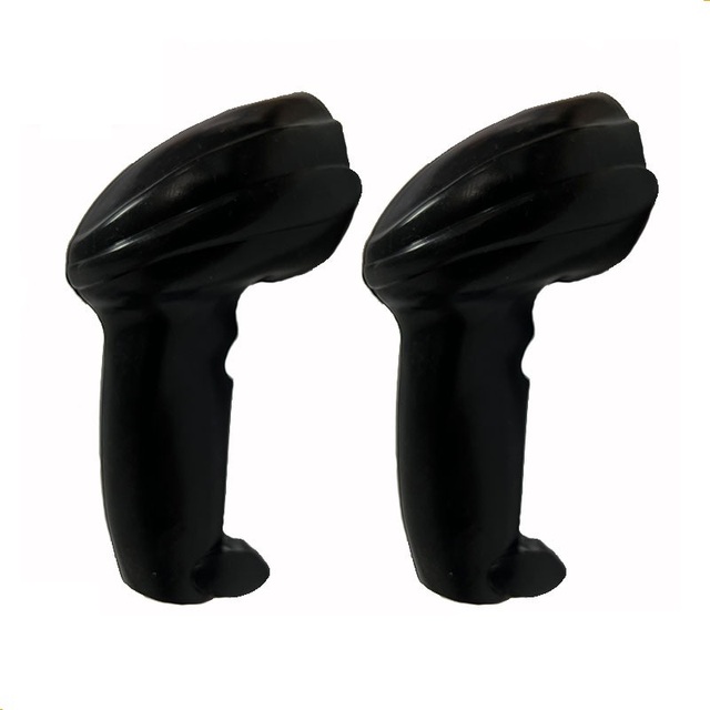 Customized Silicone Rubber QR Code Scanner Gun Full Edge Protective Anti-bump Cover with 30-90A Hardness Custom Color & Packing