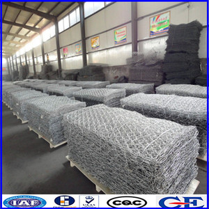 Lưới rọ thép mạ kẽm để xây dựng mương đầy đá chống va đập hộp rọ bọc nhựa PVC cho lồng hàng rào - Product Image 6